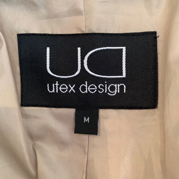 Utex Design Women Olive Green Quilted Jacket Size M - Picture 7 of 7